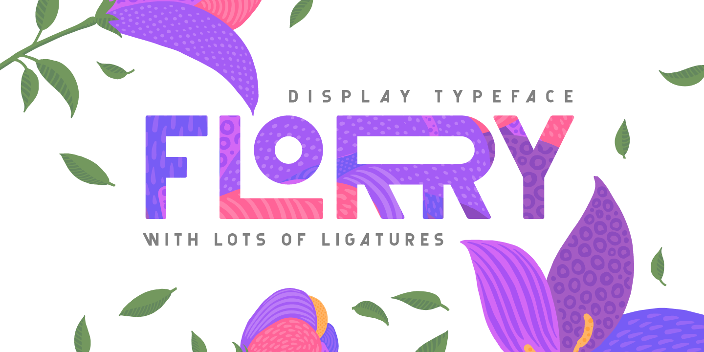 Florry Font preview